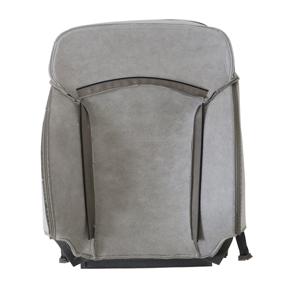 For 2014-16 Subaru Forester Driver Top Perf Leather Replacement Seat Cover Gray