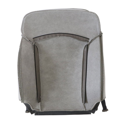 For 2014-16 Subaru Forester Driver Top Perf Leather Replacement Seat Cover Gray