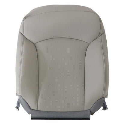 For 2014-16 Subaru Forester Driver Top Perf Leather Replacement Seat Cover Gray