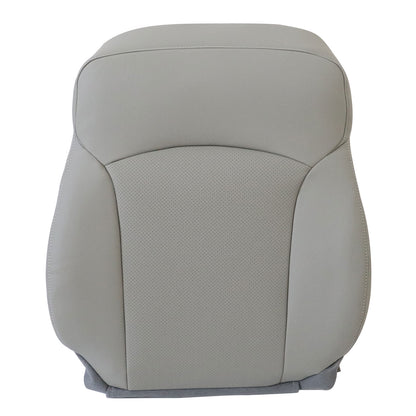 For 2014-16 Subaru Forester Driver Top Perf Leather Replacement Seat Cover Gray
