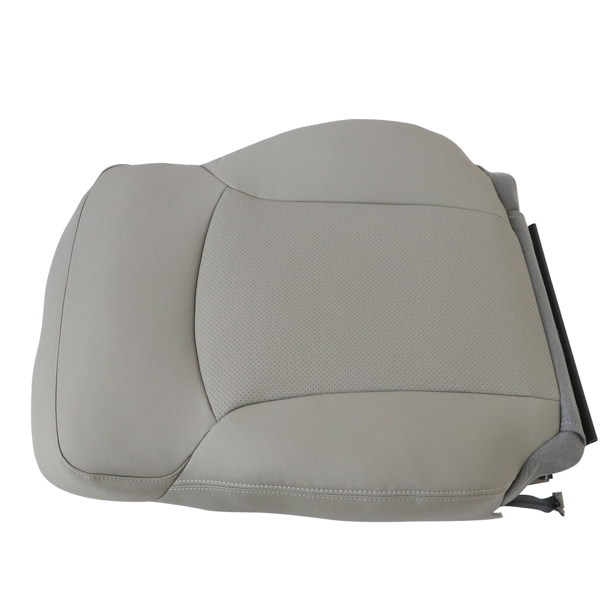 For 2014-16 Subaru Forester Driver Top Perf Leather Replacement Seat Cover Gray