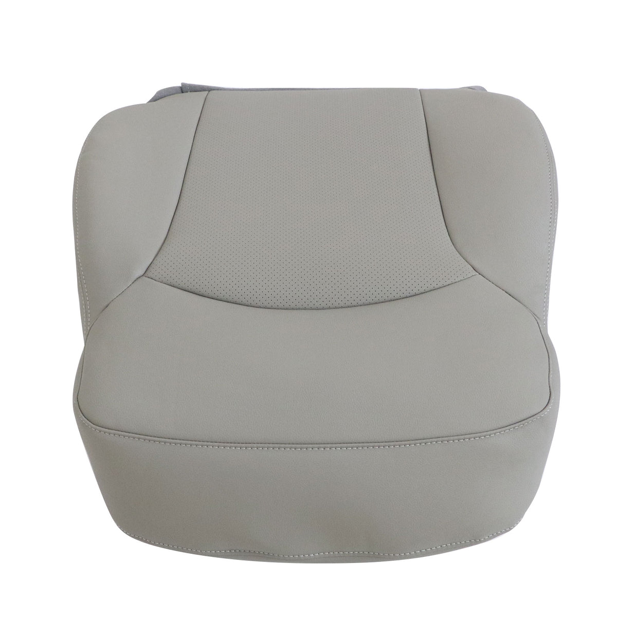 For 2014-2016 Subaru Forester Passenger Top Leather Replacement Seat Cover Gray
