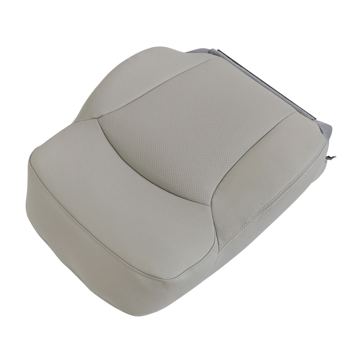 For 2014-2016 Subaru Forester Passenger Top Leather Replacement Seat Cover Gray