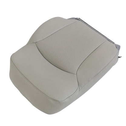 For 2014-2016 Subaru Forester Passenger Top Leather Replacement Seat Cover Gray