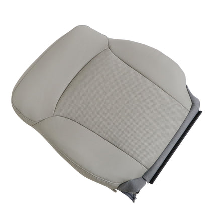 For 2014-2016 Subaru Forester Passenger Top Leather Replacement Seat Cover Gray