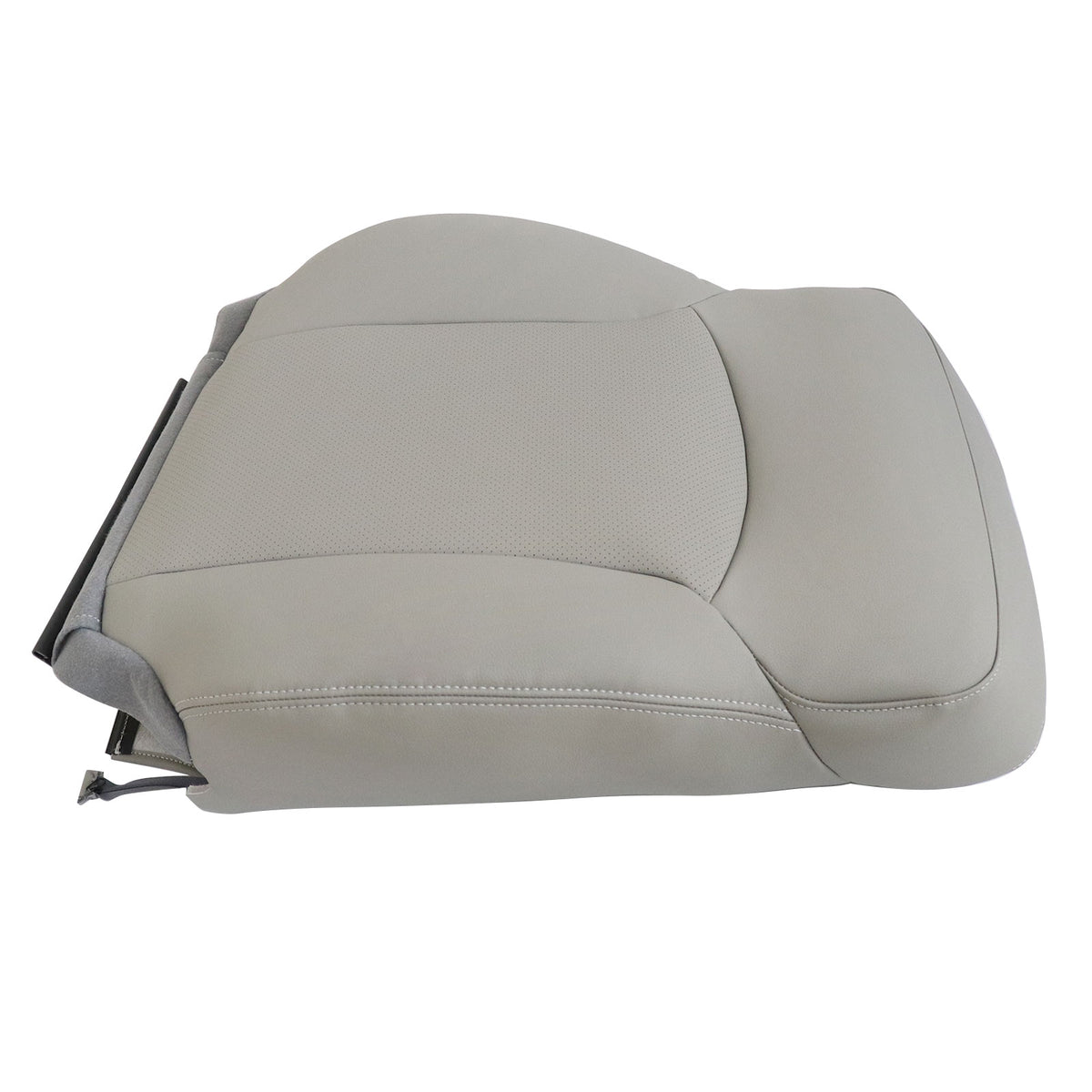 For 2014-2016 Subaru Forester Passenger Top Leather Replacement Seat Cover Gray