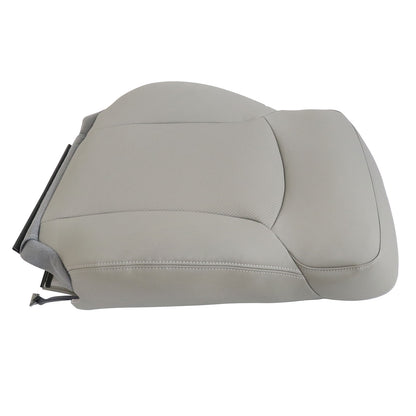 For 2014-2016 Subaru Forester Passenger Top Leather Replacement Seat Cover Gray