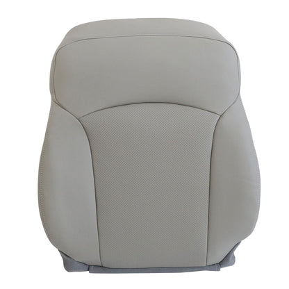 For 2014-2016 Subaru Forester Passenger Top Leather Replacement Seat Cover Gray