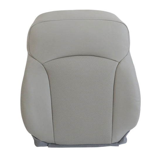 For 2014-2016 Subaru Forester Passenger Top Leather Replacement Seat Cover Gray