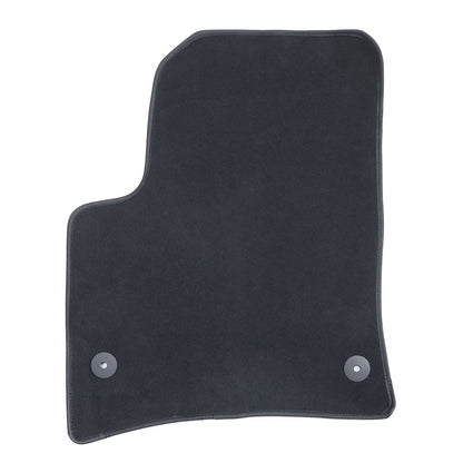 New For 2003-10 Porsche Cayenne Front & Rear Velour Floor Mats Carpet Black 4PCS