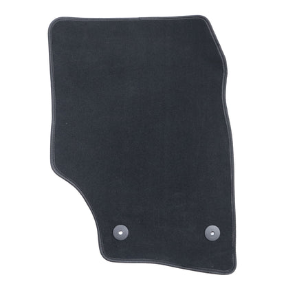 New For 2003-10 Porsche Cayenne Front & Rear Velour Floor Mats Carpet Black 4PCS