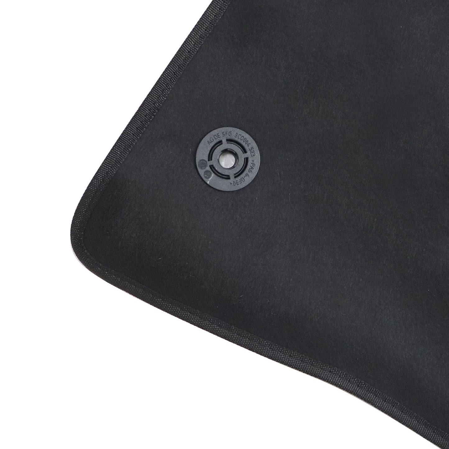New For 2003-10 Porsche Cayenne Front & Rear Velour Floor Mats Carpet Black 4PCS