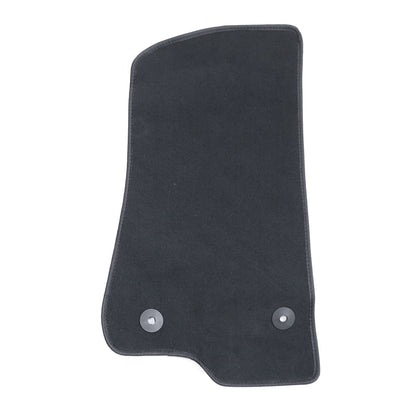 New For 2018-2024 Jeep Wrangler Front & Rear Velour Floor Mats Carpet Black 3PCS