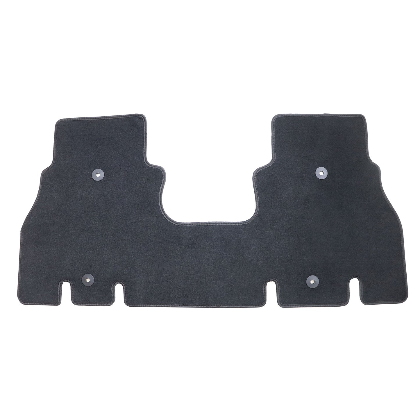 New For 2018-2024 Jeep Wrangler Front & Rear Velour Floor Mats Carpet Black 3PCS