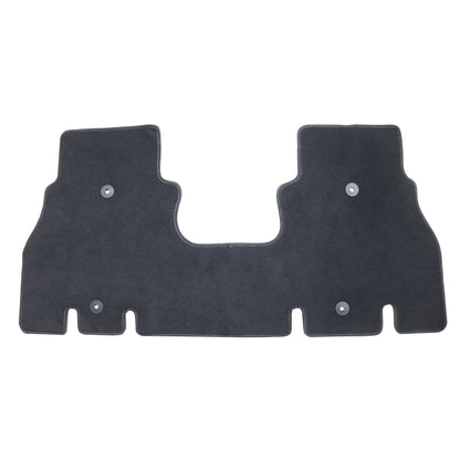 New For 2018-2024 Jeep Wrangler Front & Rear Velour Floor Mats Carpet Black 3PCS