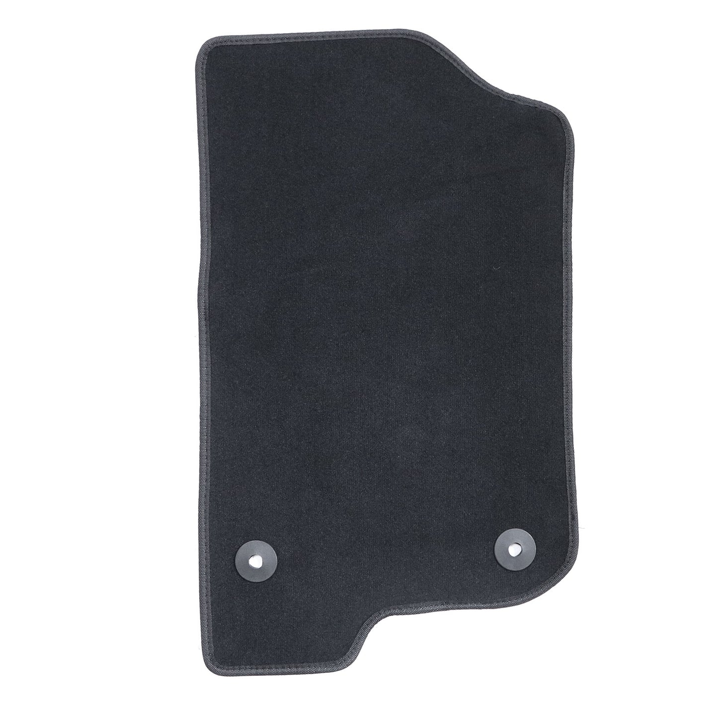 New For 2018-2024 Jeep Wrangler Front & Rear Velour Floor Mats Carpet Black 3PCS
