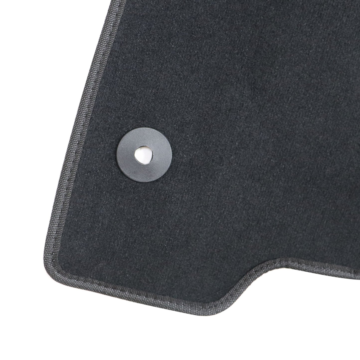 New For 2018-2024 Jeep Wrangler Front & Rear Velour Floor Mats Carpet Black 3PCS