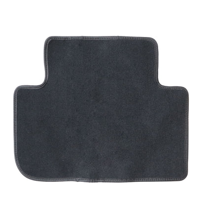 New For 2015-2025 Porsche Macan Front & Rear Velour Floor Mats Carpet Black 4PCS