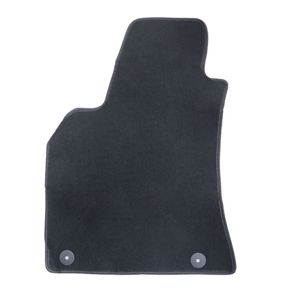 New For 2015-2025 Porsche Macan Front & Rear Velour Floor Mats Carpet Black 4PCS