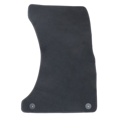 New For 2015-2025 Porsche Macan Front & Rear Velour Floor Mats Carpet Black 4PCS