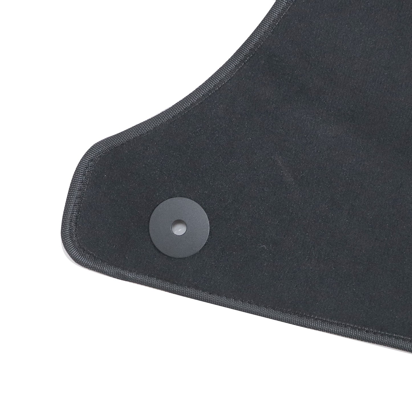 New For 2015-2025 Porsche Macan Front & Rear Velour Floor Mats Carpet Black 4PCS