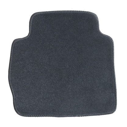 New For 2017 2018 Lincoln MKZ Front & Rear Velour Floor Mats Carpet Black 4PCS