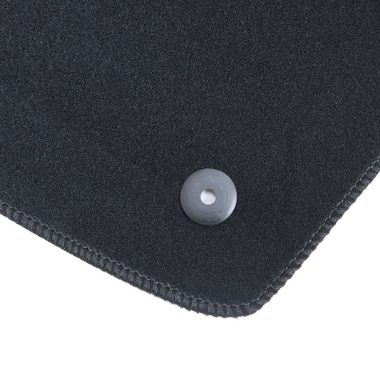 New For 2017 2018 Lincoln MKZ Front & Rear Velour Floor Mats Carpet Black 4PCS