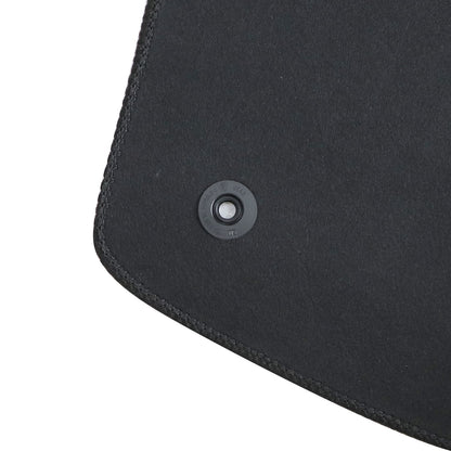 New For 2017 2018 Lincoln MKZ Front & Rear Velour Floor Mats Carpet Black 4PCS