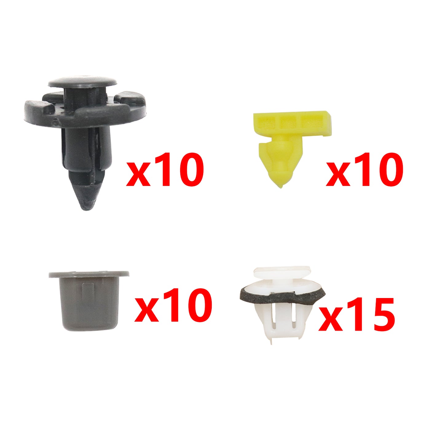 Fender Flare Wheel Well Opening Moulding Clips Retainer 45X For Nissan Infiniti