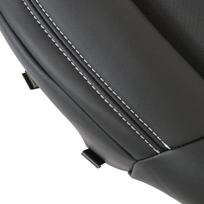 Driver Bottom PERF Leather Seat Cover Black Fits 2011-2018 Porsche Cayenne 958