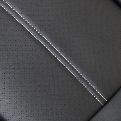 Driver Bottom PERF Leather Seat Cover Black Fits 2011-2018 Porsche Cayenne 958