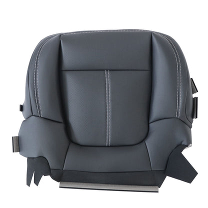 Driver Bottom PERF Leather Seat Cover Black Fits 2011-2018 Porsche Cayenne 958