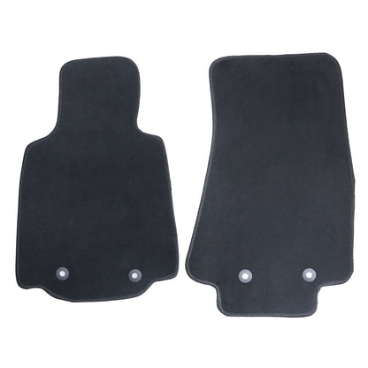 Front Velour Floor Mats Carpet For 2009-2020 Nissan 370Z 2-Passengers Waterproof