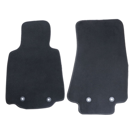 Front Velour Floor Mats Carpet For 2009-2020 Nissan 370Z 2-Passengers Waterproof
