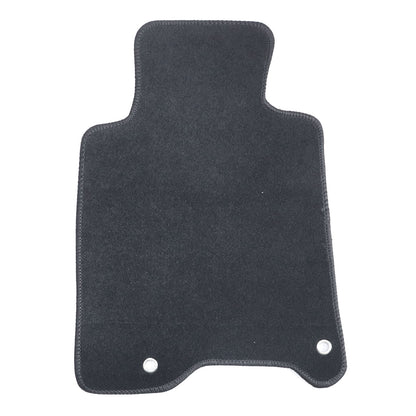 New For 2008-2013 Infiniti G37 Front & Rear Velour Floor Mats Carpet Black 4PCS