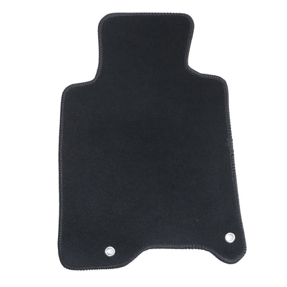 New For 2010-2013 Infiniti G37 Front & Rear Velour Floor Mats Carpet Black 4PCS