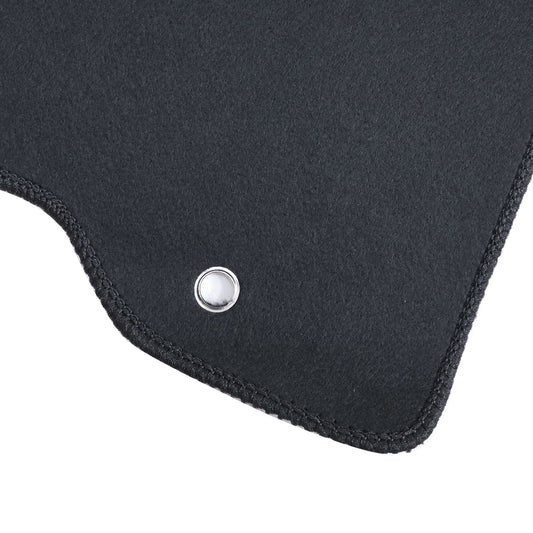 New For 2010-2013 Infiniti G37 Front & Rear Velour Floor Mats Carpet Black 4PCS