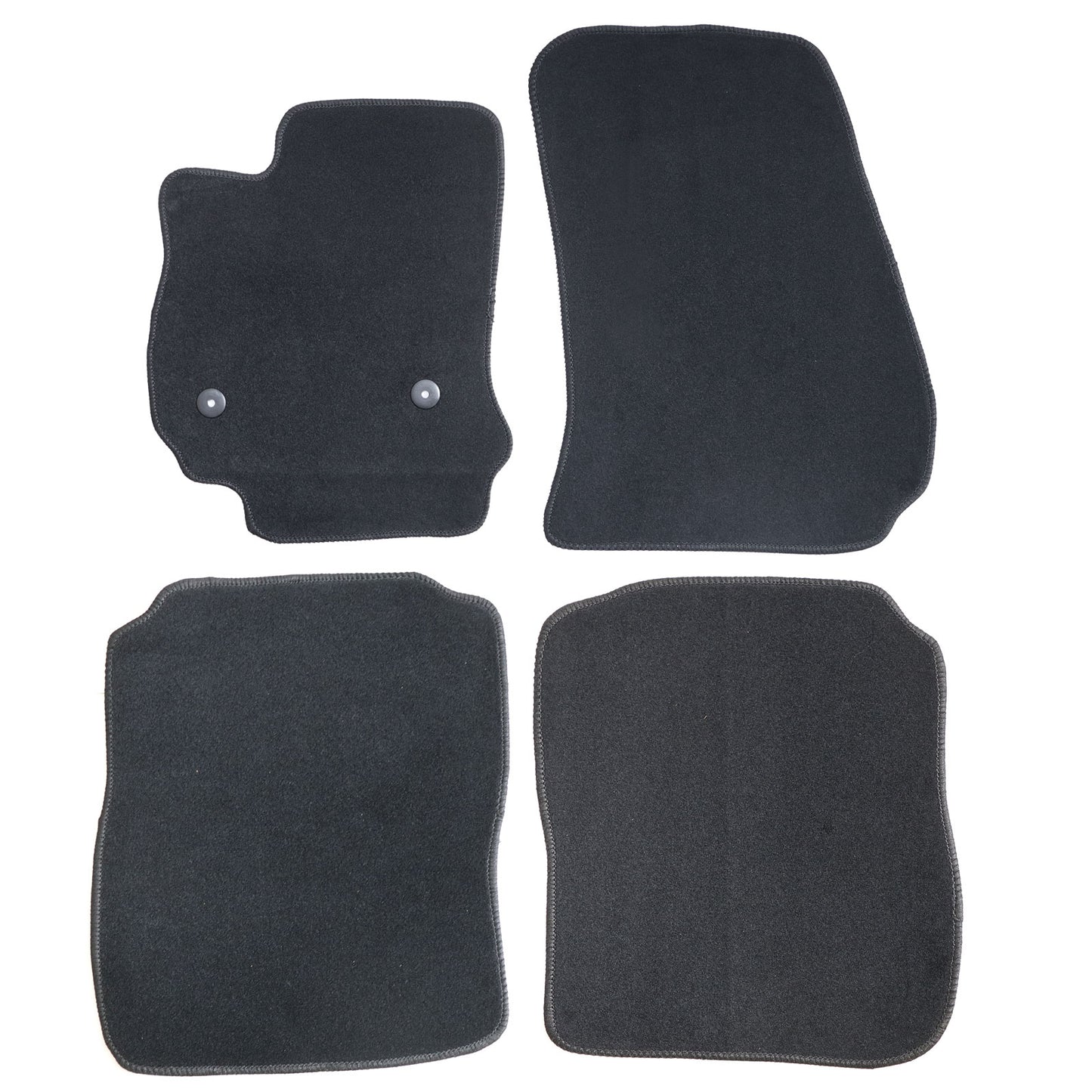 Floor Mats Carpet Velour Front+Rear For 2017 2018 2019 2020 Lincoln