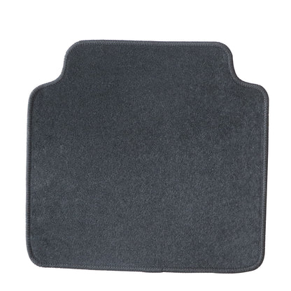 Replacement Black Velour Floor Mats Carpet Set of 6 For 2020-2025 Hyundai Sonata