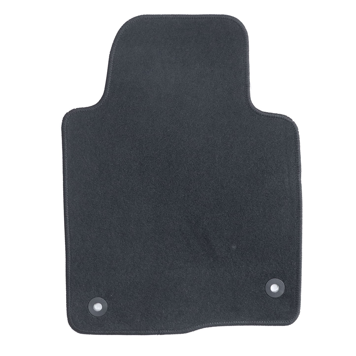 Replacement Black Velour Floor Mats Carpet Set of 6 For 2020-2025 Hyundai Sonata
