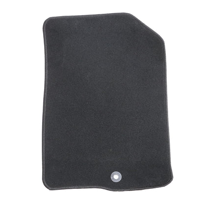 Replacement Black Velour Floor Mats Carpet Set of 6 For 2020-2025 Hyundai Sonata