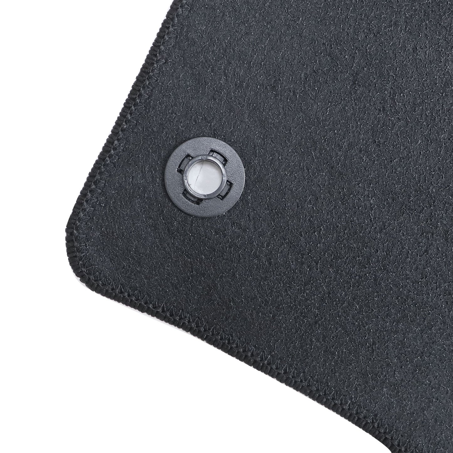 Replacement Black Velour Floor Mats Carpet Set of 6 For 2020-2025 Hyundai Sonata
