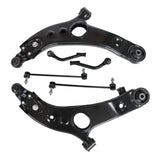 6PCS Front Lower Control Arms Suspension Kit For Hyundai Santa Fe 2013-2014 USA