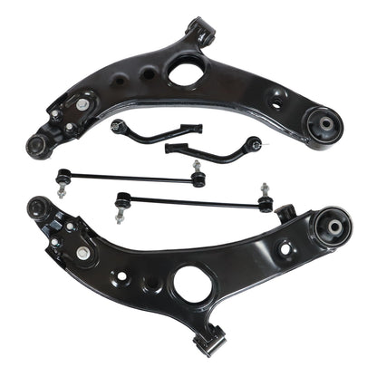 6PCS Front Lower Control Arms Suspension Kit For Hyundai Santa Fe 2013-2014 USA