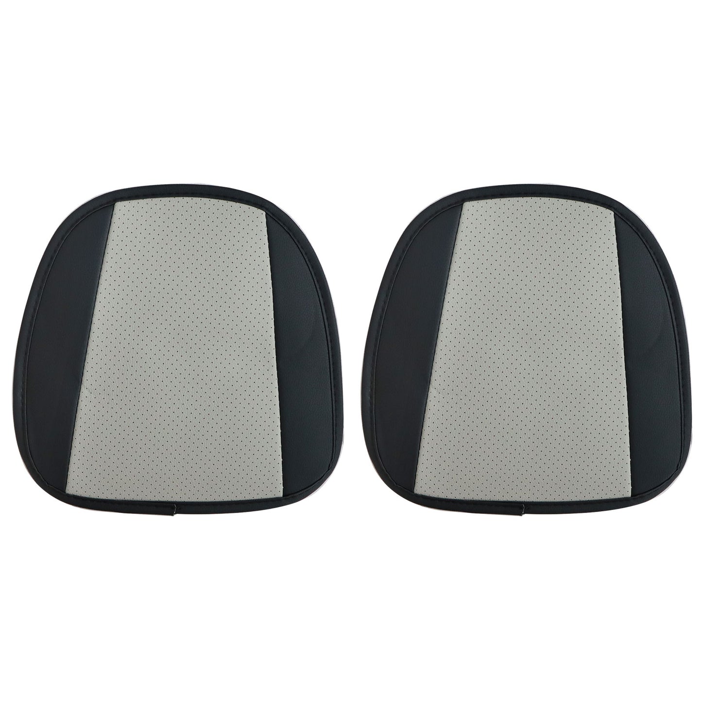 Leather 5 Seat Covers Full Set Front & Rear Cushion Fits Honda Deluxe Car