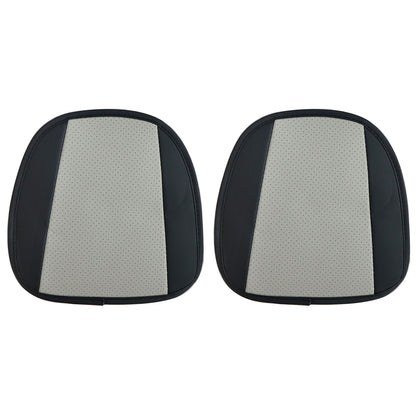 Leather 5 Seat Covers Full Set Front & Rear Cushion Fits Honda Deluxe Car