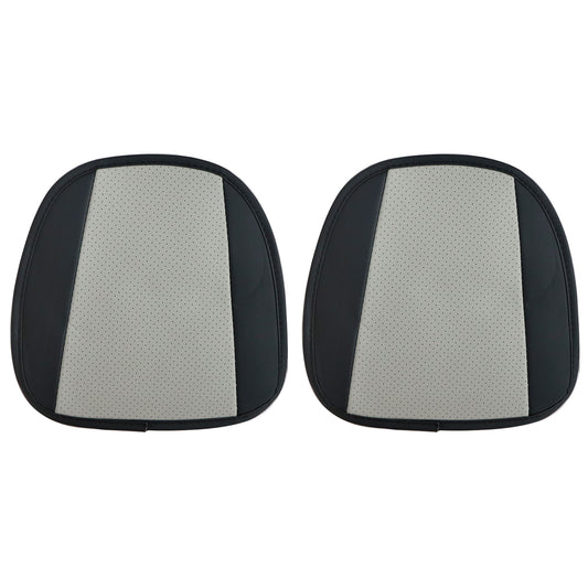 Leather 5 Seat Covers Full Set Front & Rear Cushion Fits Honda Deluxe Car