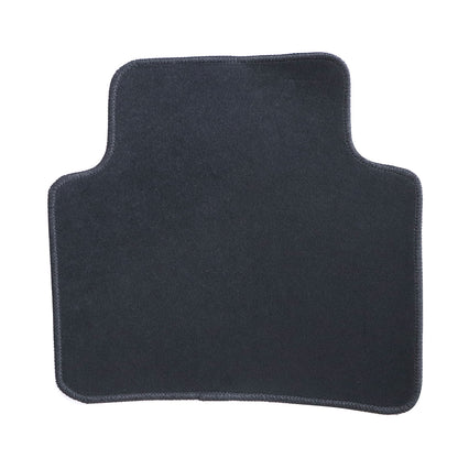 New For 2011-2017 Kia Rio Front & Rear Velour Floor Mats Carpet Black 4PCS