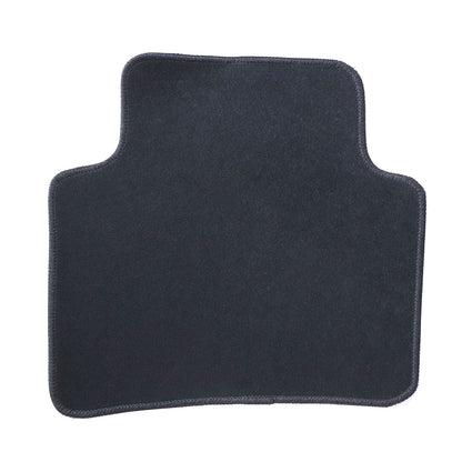 New For 2011-2017 Kia Rio Front & Rear Velour Floor Mats Carpet Black 4PCS