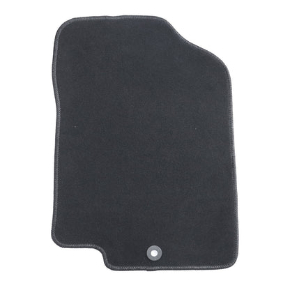 New For 2011-2017 Kia Rio Front & Rear Velour Floor Mats Carpet Black 4PCS